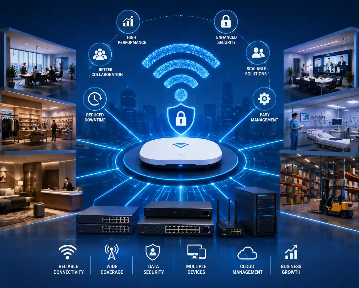 Benefits of Professional Networking & WiFi Solutions for Businesses