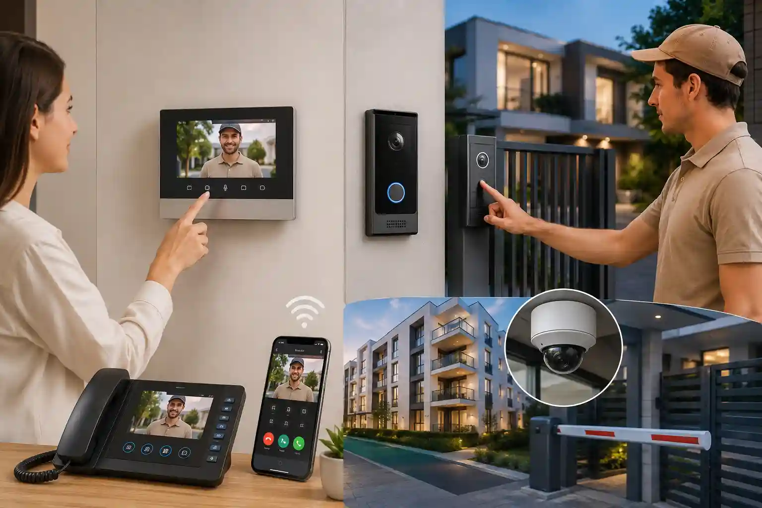 Advanced Video Intercom Solutions for Villas & Apartments